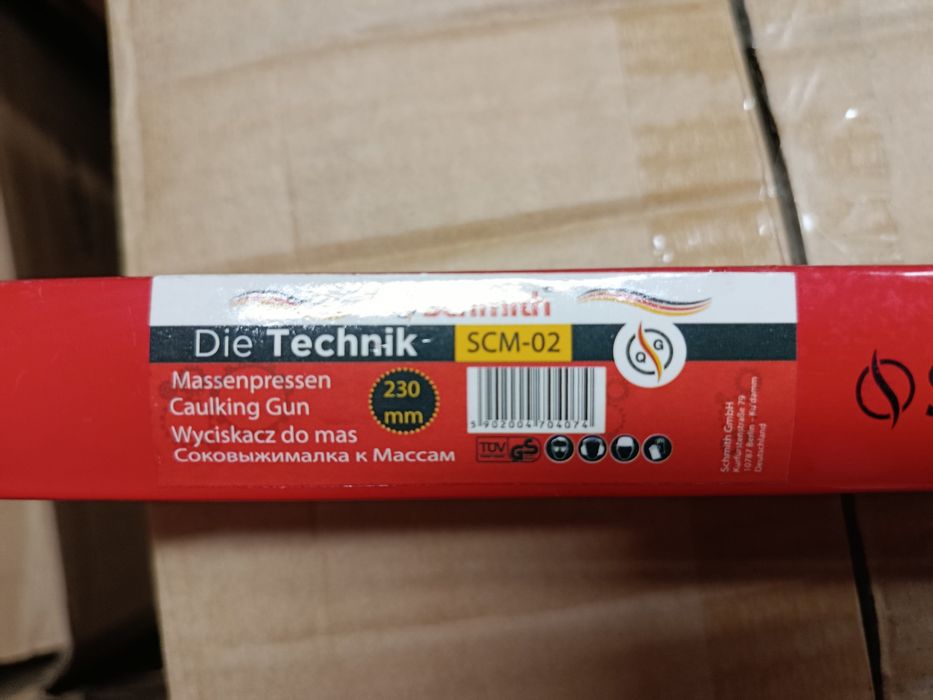 Pistolet do mas / wyciskacz Schmith SCM-02 230mm - nowy