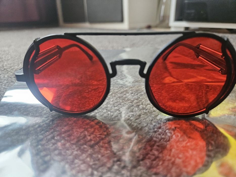 Nowe okulary Emo Gothic Steampunk Postapocaliptic