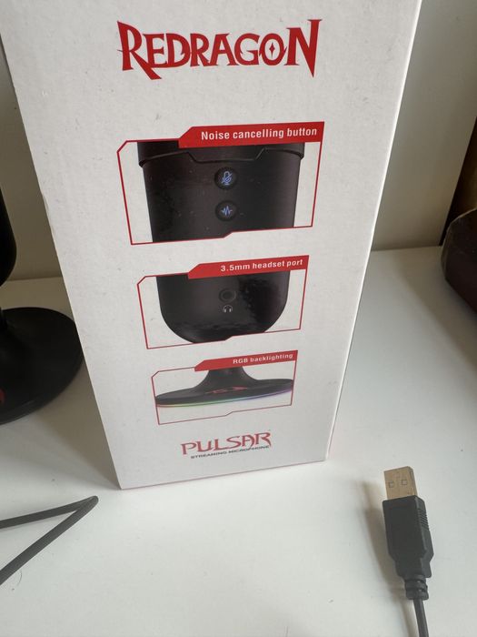 Mikrofon RedDragon Pulsar gwarancja 2 lata