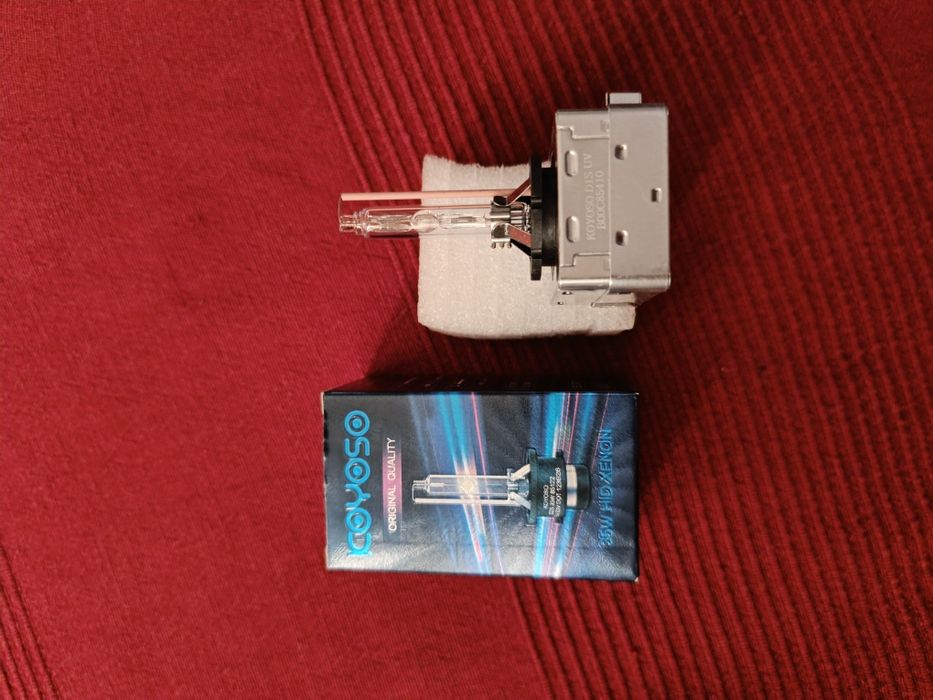 2 unid de Lâmpadas Xenon HDI 35w D1S KOYOSO 10000K