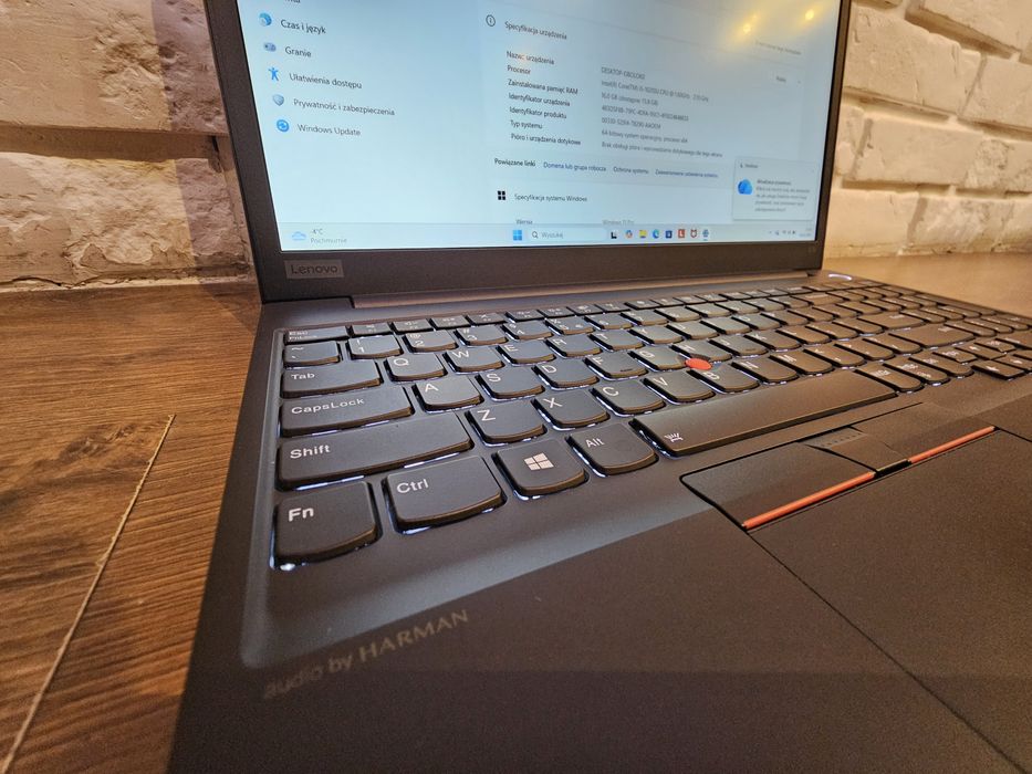 Laptop LENOVO ThinkPad E15 15.6" IPS i5-10210U 16GB RAM 500 GB HDD