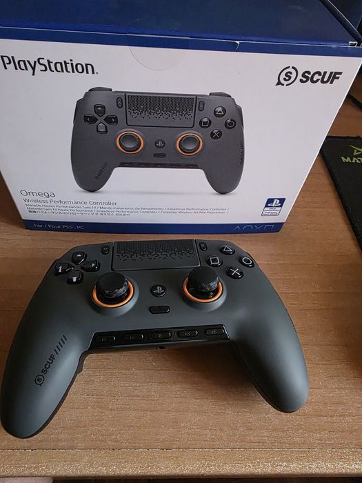 Comando SCUF Omega Wireless PS5 / PC – Como Novo