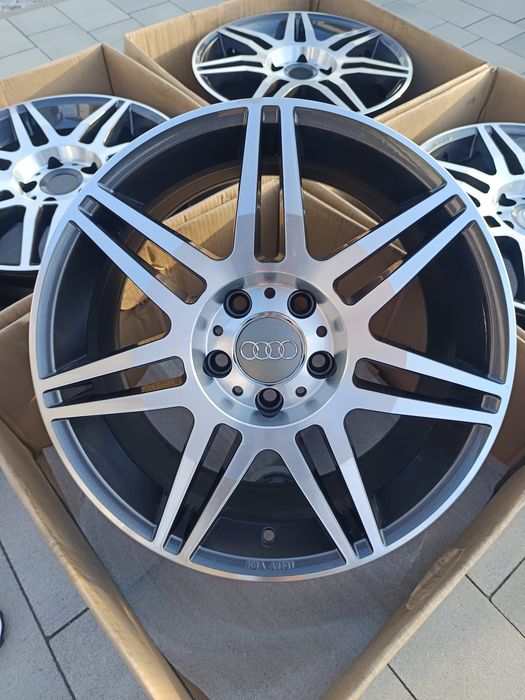 Felgi 17 5x112 ET40 Audi A4 A5 A6 A8 Q3 Q5 Skoda Superb Nowe TPMS| #AL2