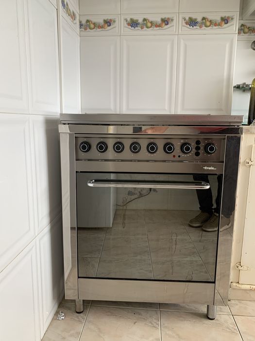 Fogao Troia gas e eletrico