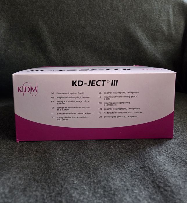 Strzykawki KD-JECT III U40 1ml INSULIN