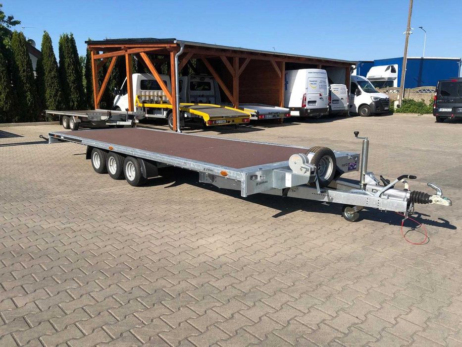 Wynajem Autolawet Wypożyczalnia lawet przyczep Poznań DMC 2500kg