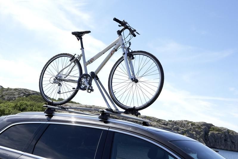 БВ Велокріплення Thule FreeRide 532 на поперечини на даху авто для перевезення 1 велосипеда нові вітринні вживані
