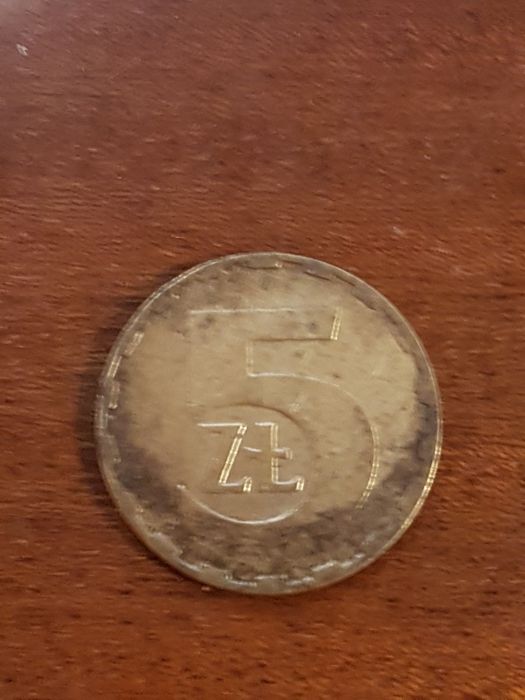 5 zł 1986 r nie czyszczona
