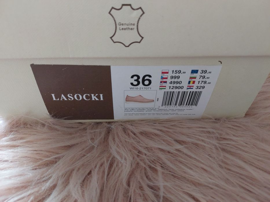 Buty trzewiki skórzane Lasocki