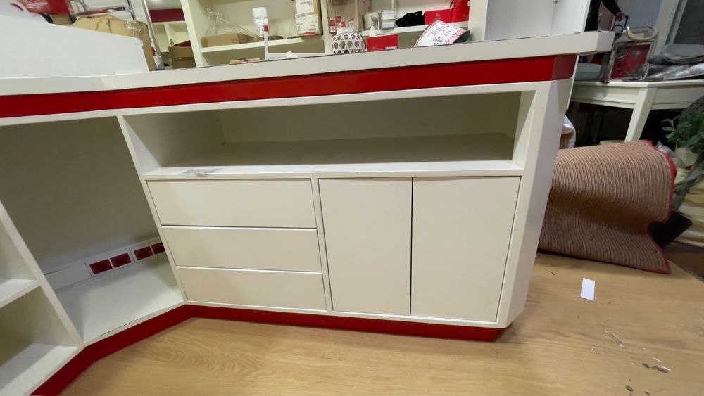 Balcao em mdf branco