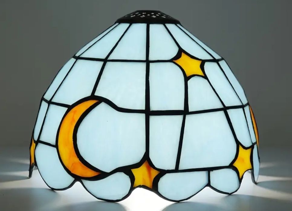 Abajur em Vidro Estilo Tiffany