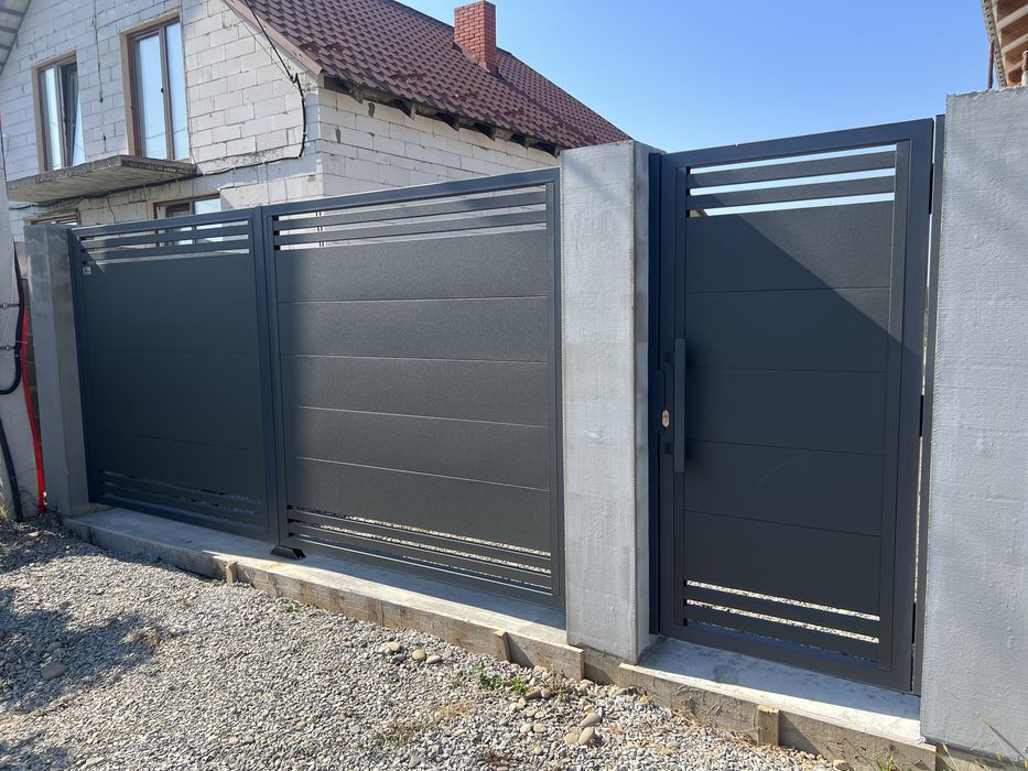 Жалюзійні паркани та ворота Виноградів