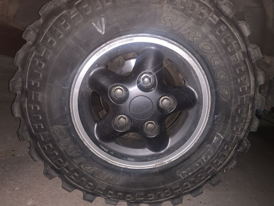 Jantes com pneus  land rover discovery