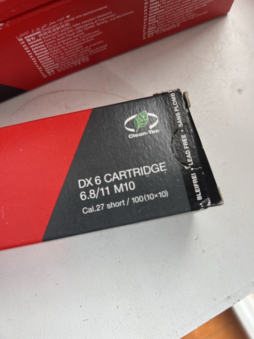 Hilti DX6 Cartridge 6.8/11 M10 – naboje do osadzaka