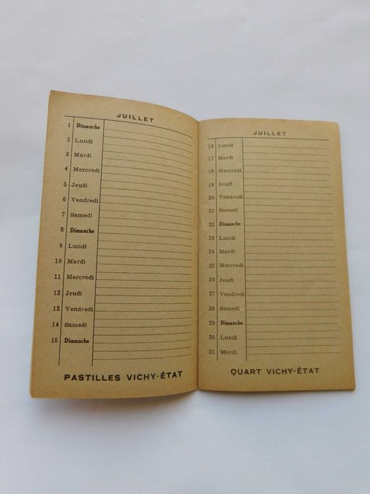 Agenda de 1934 Vivhy