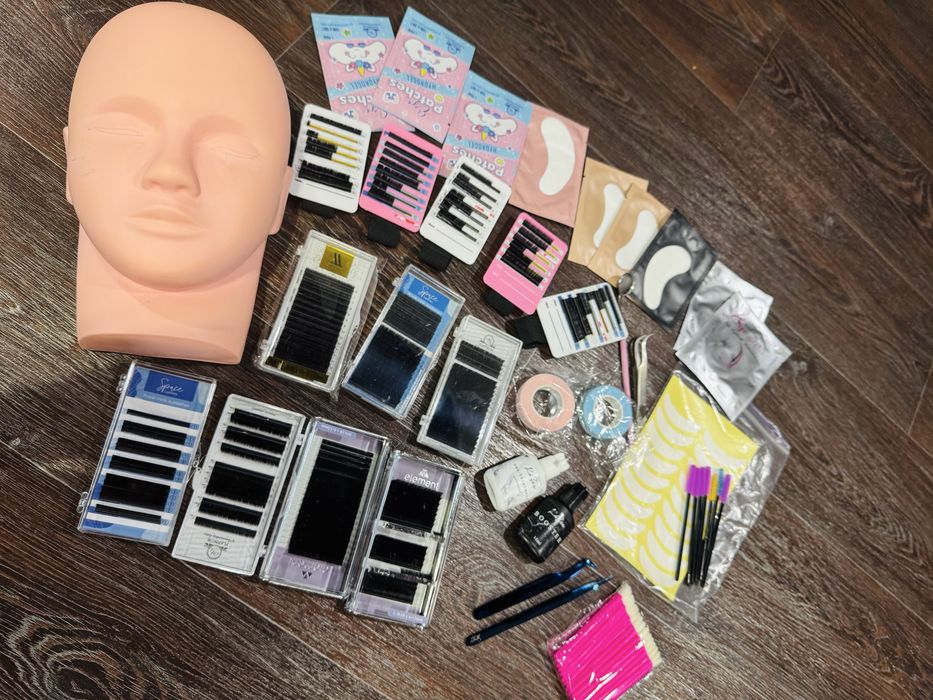 Стартовий набір для Нарощування Вій! Матеріали для Нарощування вій!