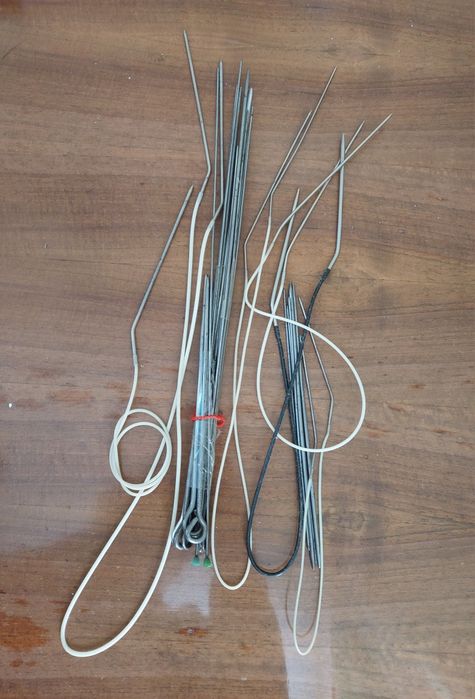 Отдам спицы для вязания металлические, разные номера