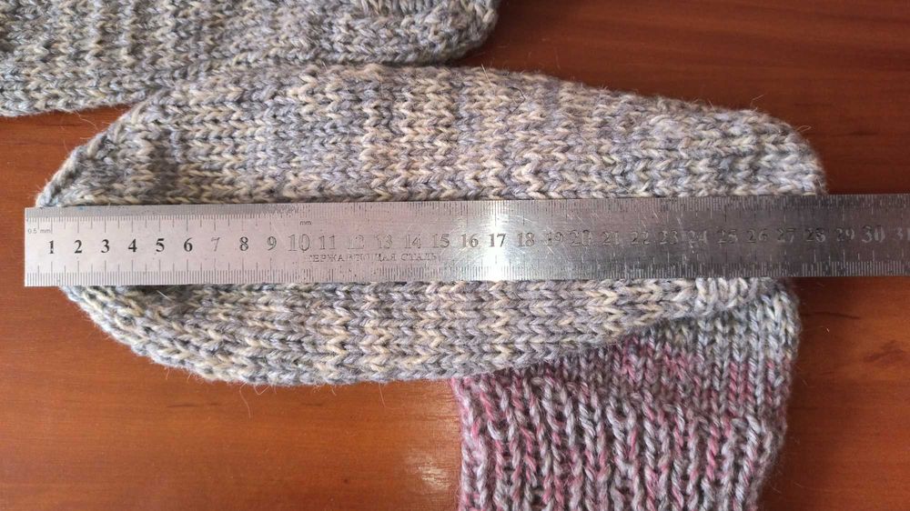 шкарпетки в'язані вовняні | Носки шерстяные вязаные, ручная работа