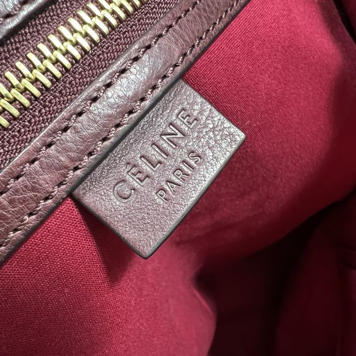 Жіноча сумка Celine Macadam Canvas and Leather Vertical Tote bag