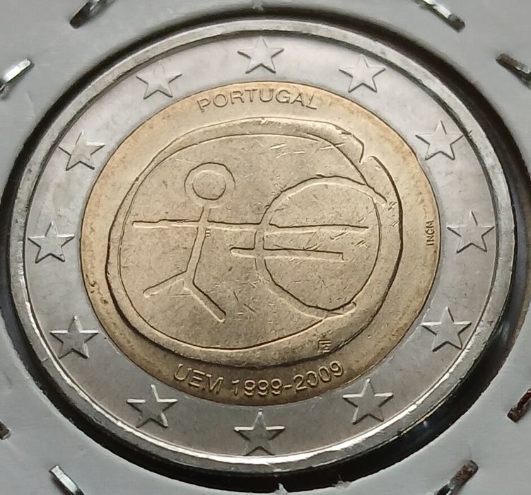 Moedas 2 euro Emu
