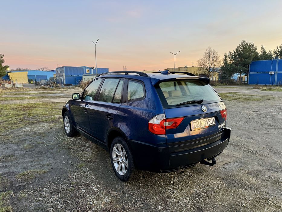BMW X3 2.0d manual 4x4 2005r bardzo zadbane hak