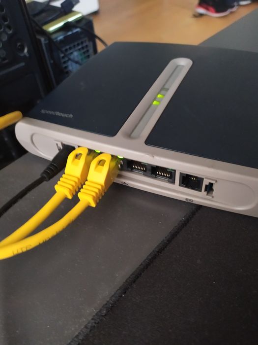 Router ADSL / switch Thomson SpeedTouch 510 / retro networking