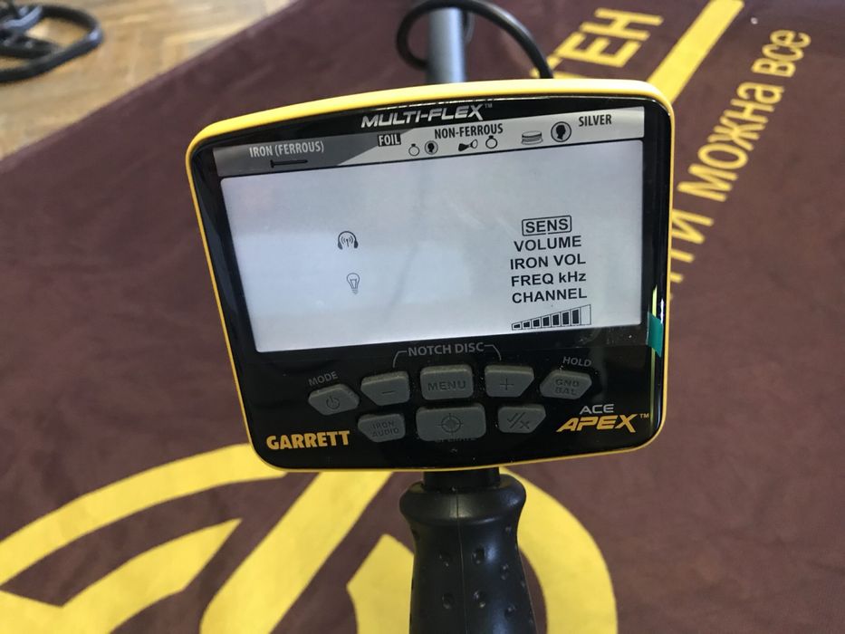 Металошукач Garrett Apex Viper. Металлоискатель Гарретт Апекс.