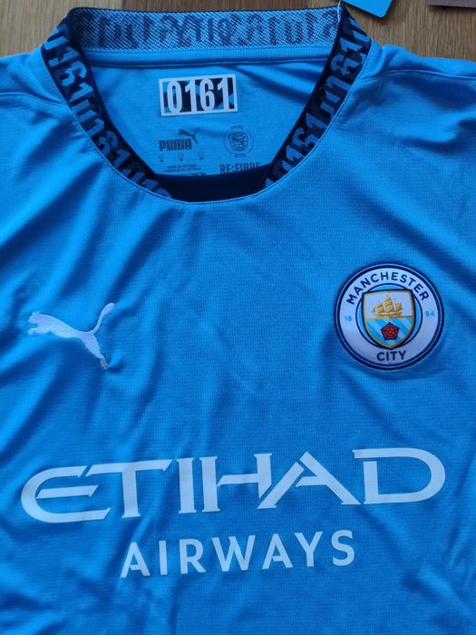 Camisola futebol adulto original Puma Manchester City home nova