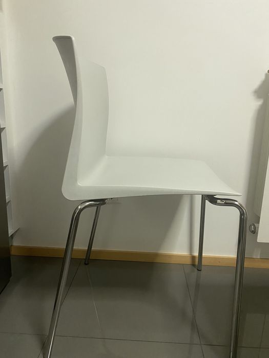 Cadeiras alital pes cromados