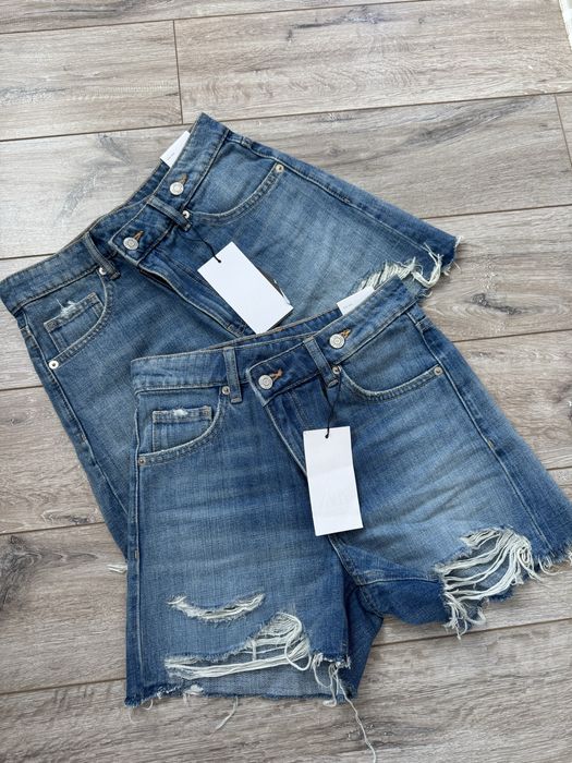 Джинсові шорти ZARA розміри 34, 36 нові