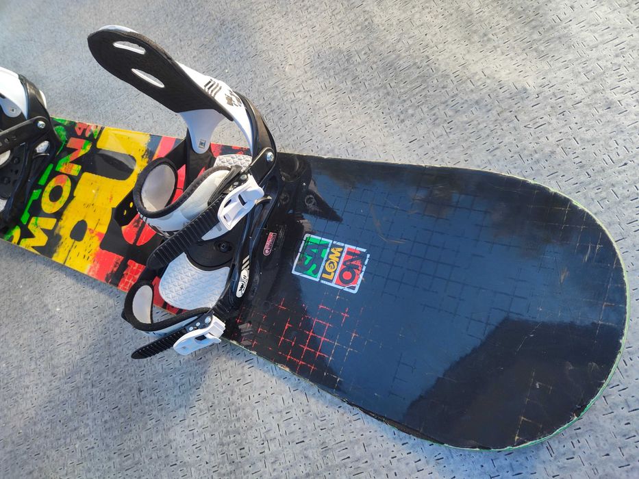 Uniwersalny All-Mtn SALOMON PULSE 142 cm + wiązanie NIDECKER ! serwis