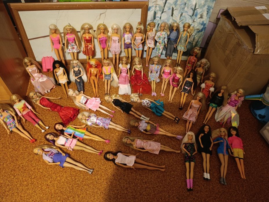Lalki Barbie stan bardzo dobry