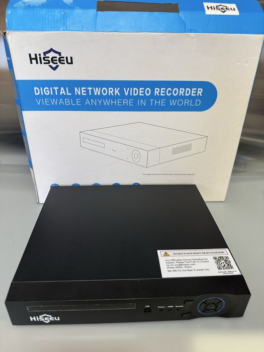 Sistema Video Vigilância NVR Hisseu 8 Canais POE