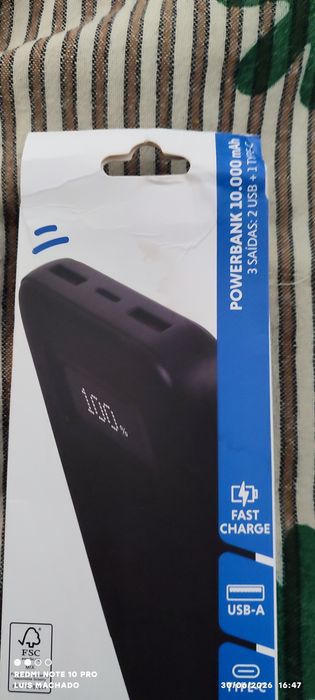 Powerbank novo a estrear