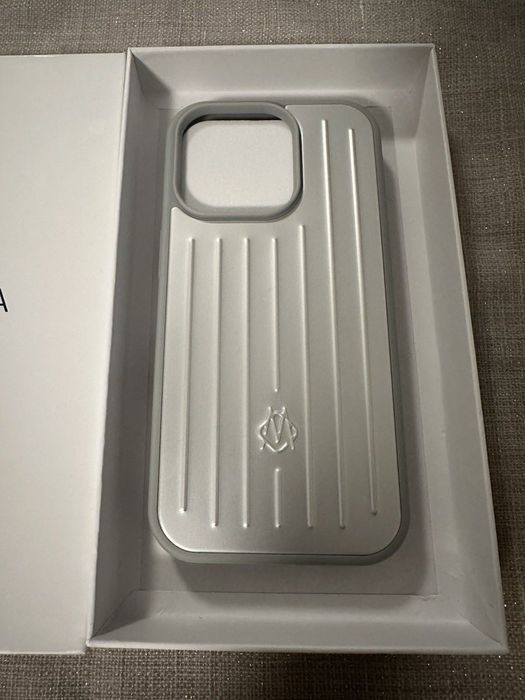 Чохол Rimowa на iPhone 13 pro max 13 pro алюміній титан металевий