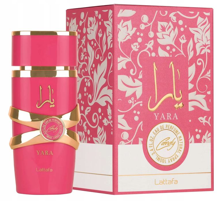 Lattafa Yara Candy EDP Cukierkowo Słodki Zapach dla Kobiet 100 ml