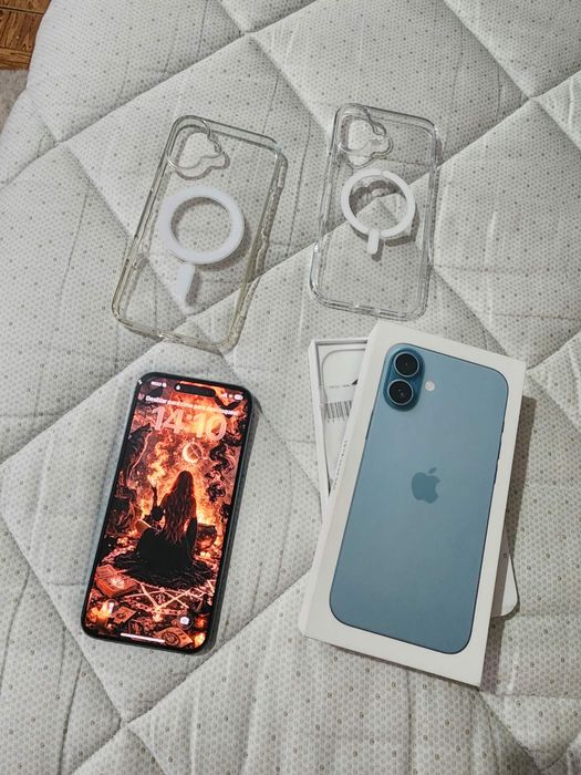 Iphone 16 plus 128 gb em caixa com garantia