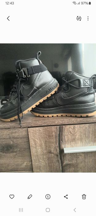 Buty Unisex air force 1 Nike jesienno zimowe