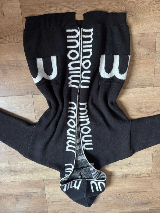 długi sweter kardigan tunika płaszczyk Minouu