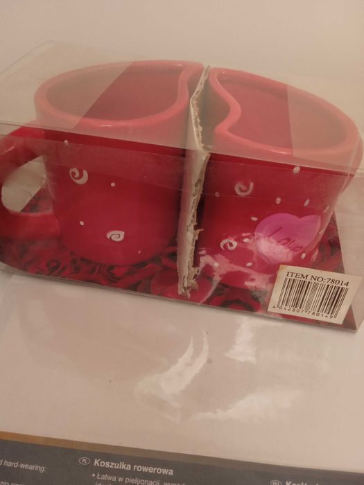 Kubki dla zakochanych -serduszko