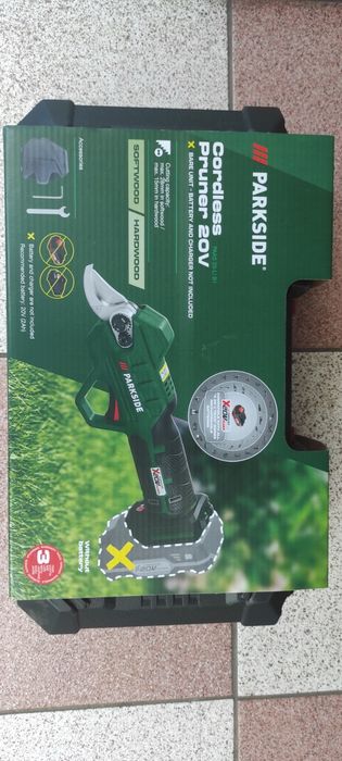 Sekator akumulatorowy Parkside 20V gwarancja paragon