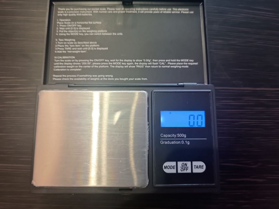 Вага ювелірна 0,1-500г