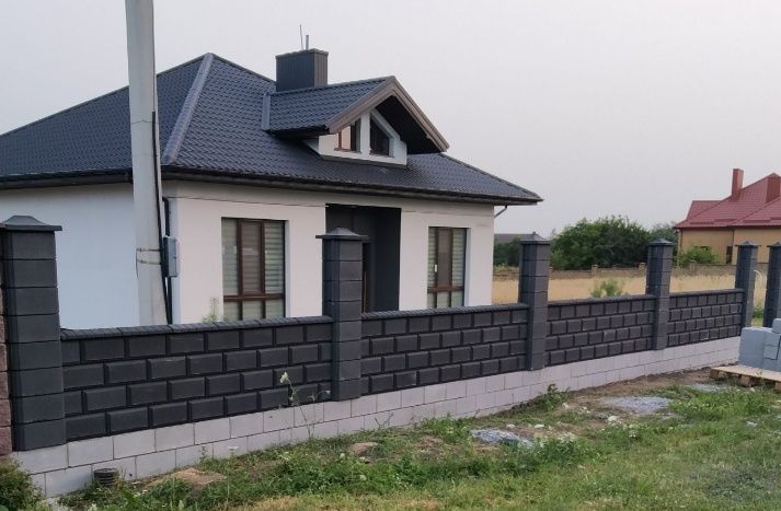 Європаркан Блоки  забор бетонний бруківка