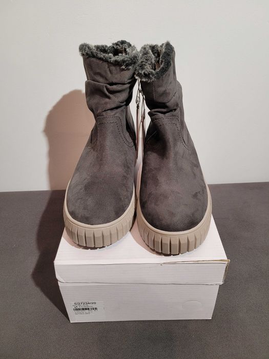 Botki ocieplane zimowe damskie S. Oliver