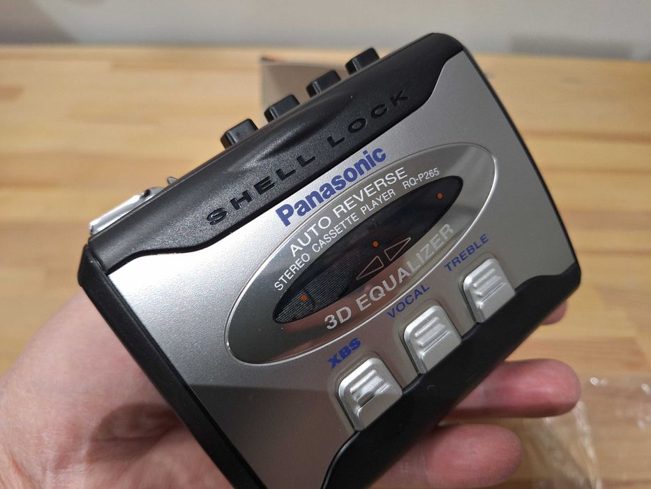 Walkman Panasonic RQ-P265, nowy, komplet, stan idealny, vintage