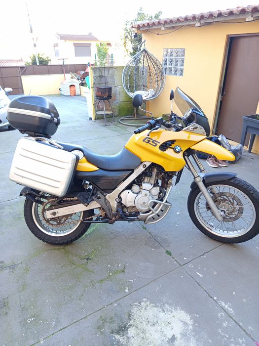 BMW f650gs troco por carro