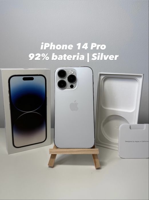 iPhone 14 Pro | 92% bateria | Silver