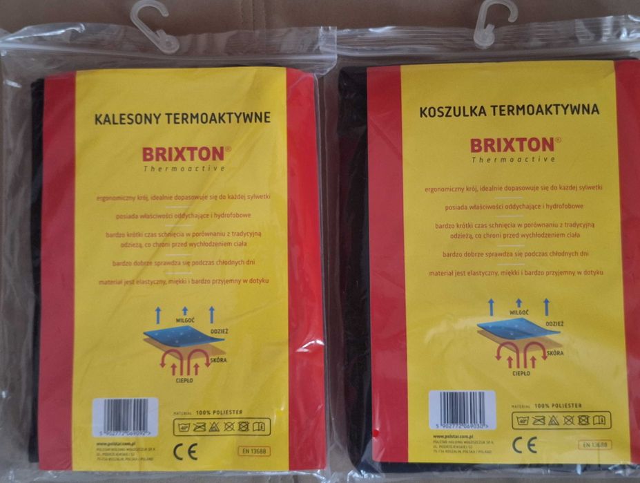 Kalesony i Koszulka termoaktywna Brixton