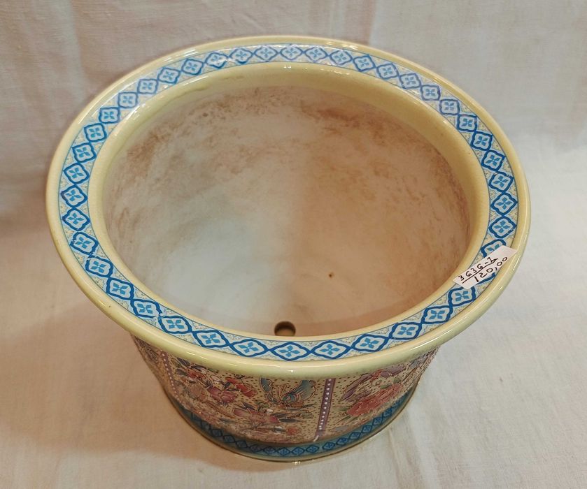 Cachepot Com Prato Chinês