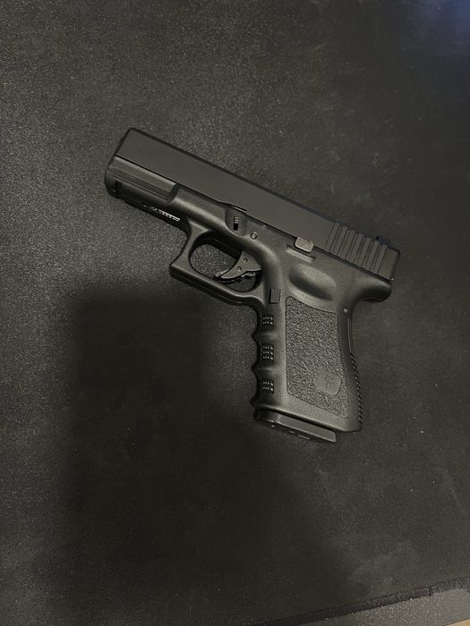 Pistola Glock23 green gas blowback airsoft